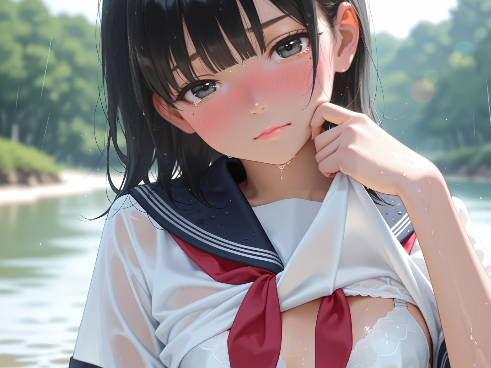 もっこりモリマン おぱんつ女子校生 半熟チェリーパイ エロ画像