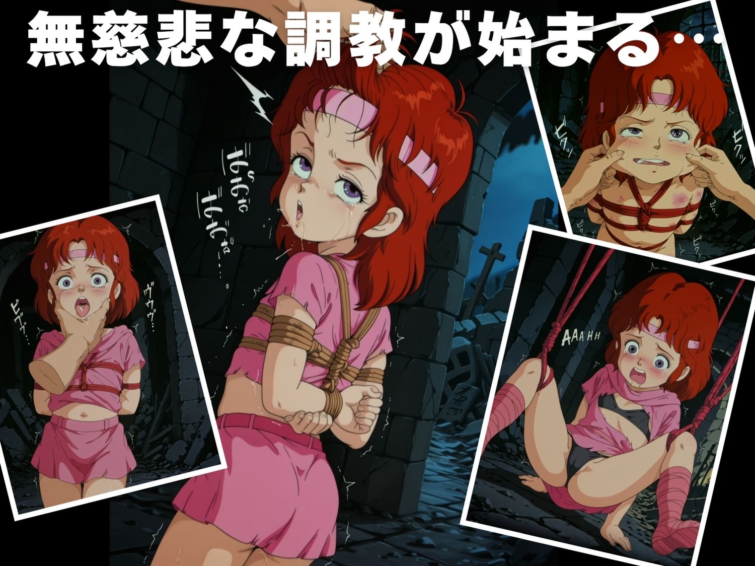 サンプル画像2:【調教・拘束・触手】北斗●拳  リ●(あかね坂印刷局) [d_620271]