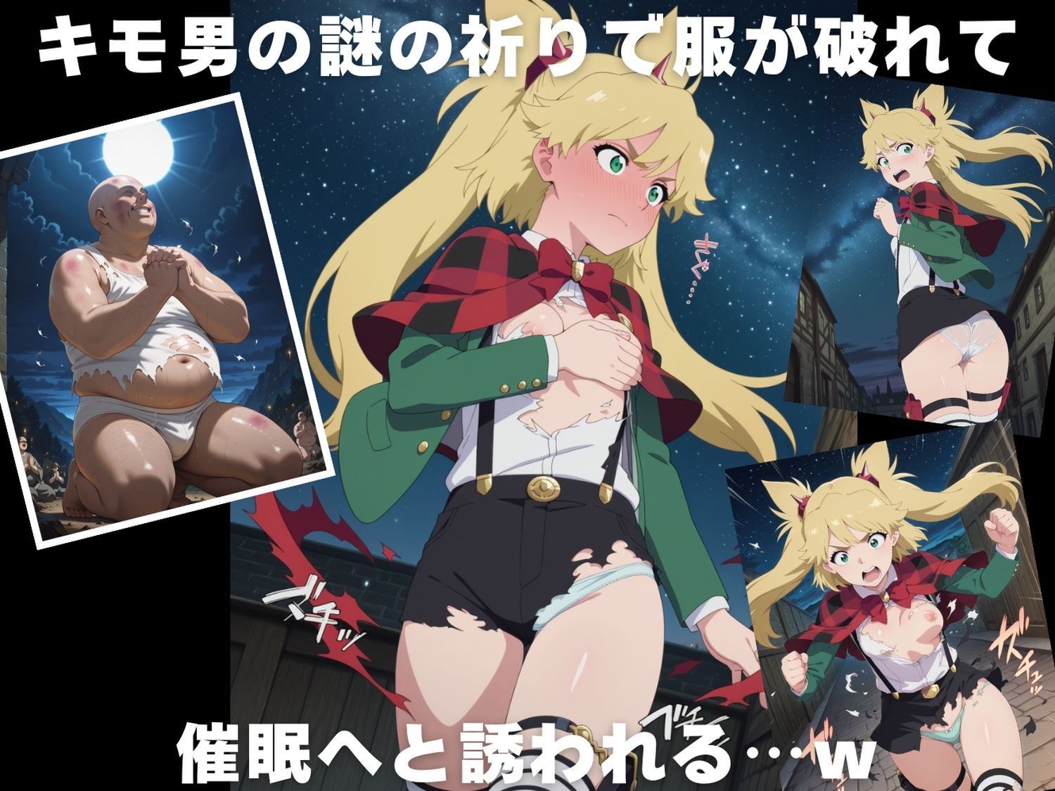 サンプル画像2:【完全敗北】ニ●ー・スパンコ●ル(花咲キネマ) [d_620450]