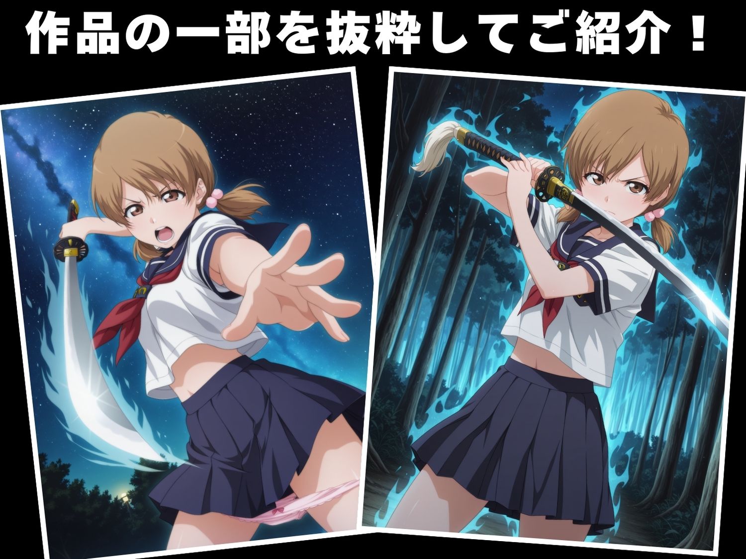 サンプル画像1:【完全敗北】黒崎 ●子(花咲キネマ) [d_620451]