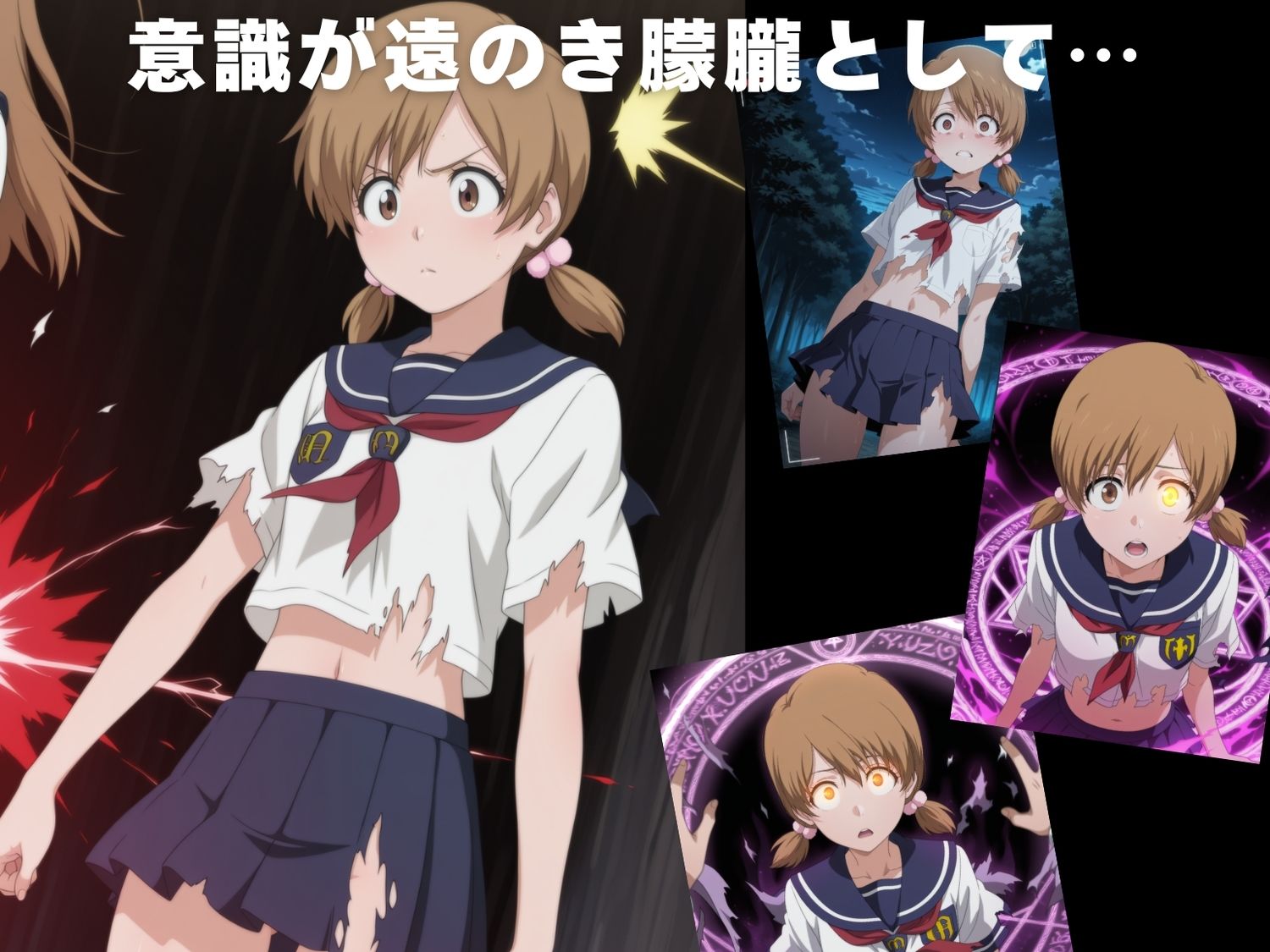 サンプル画像3:【完全敗北】黒崎 ●子(花咲キネマ) [d_620451]