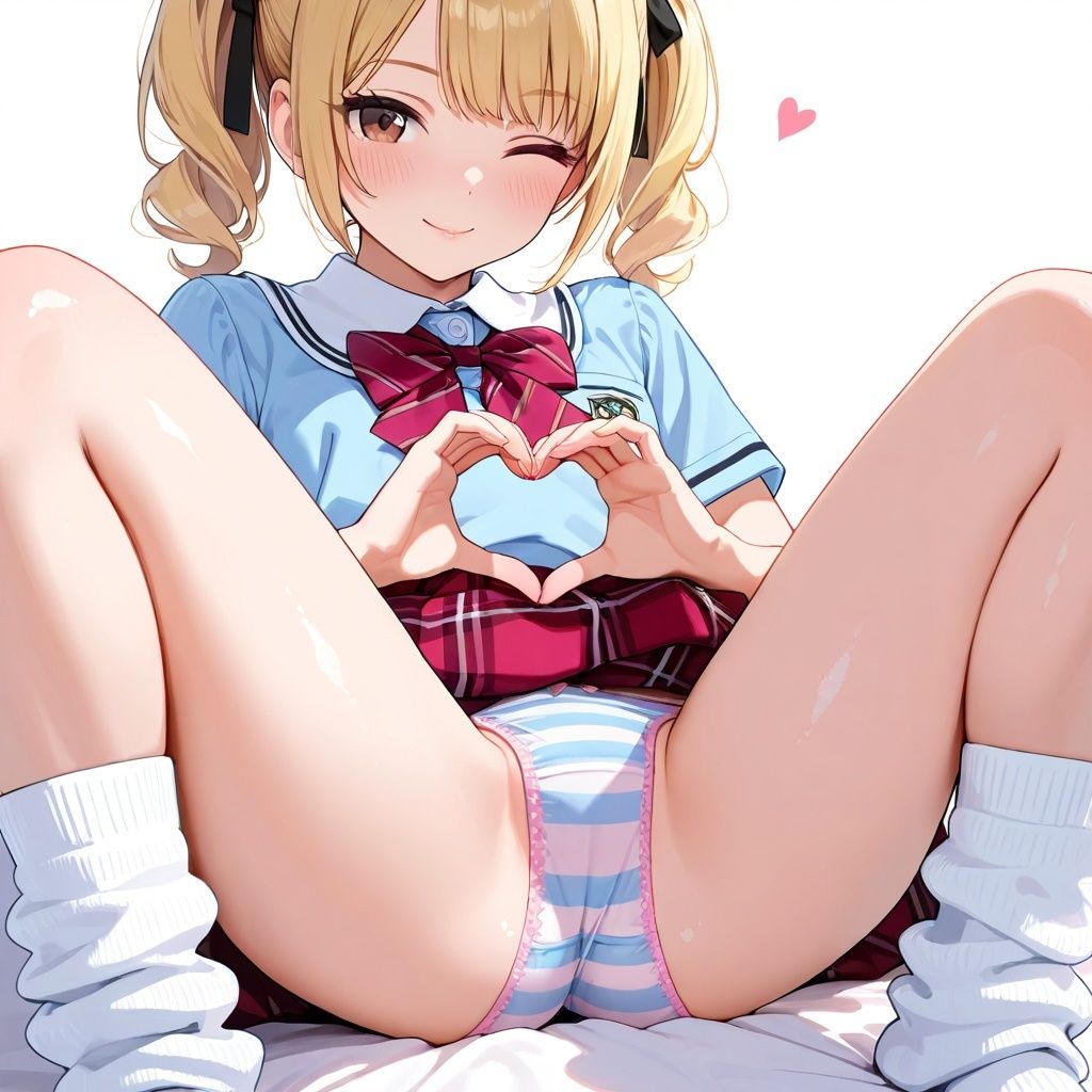 ルーズソックスJKのM字パンチラ Vol.4 画像9