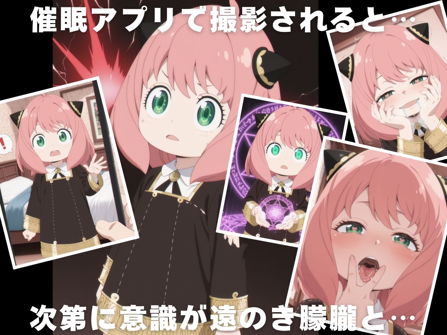 サンプル画像2:【種付け・催●】ア●ニャ・フォージャー(沈黙のハグ) [d_620480]