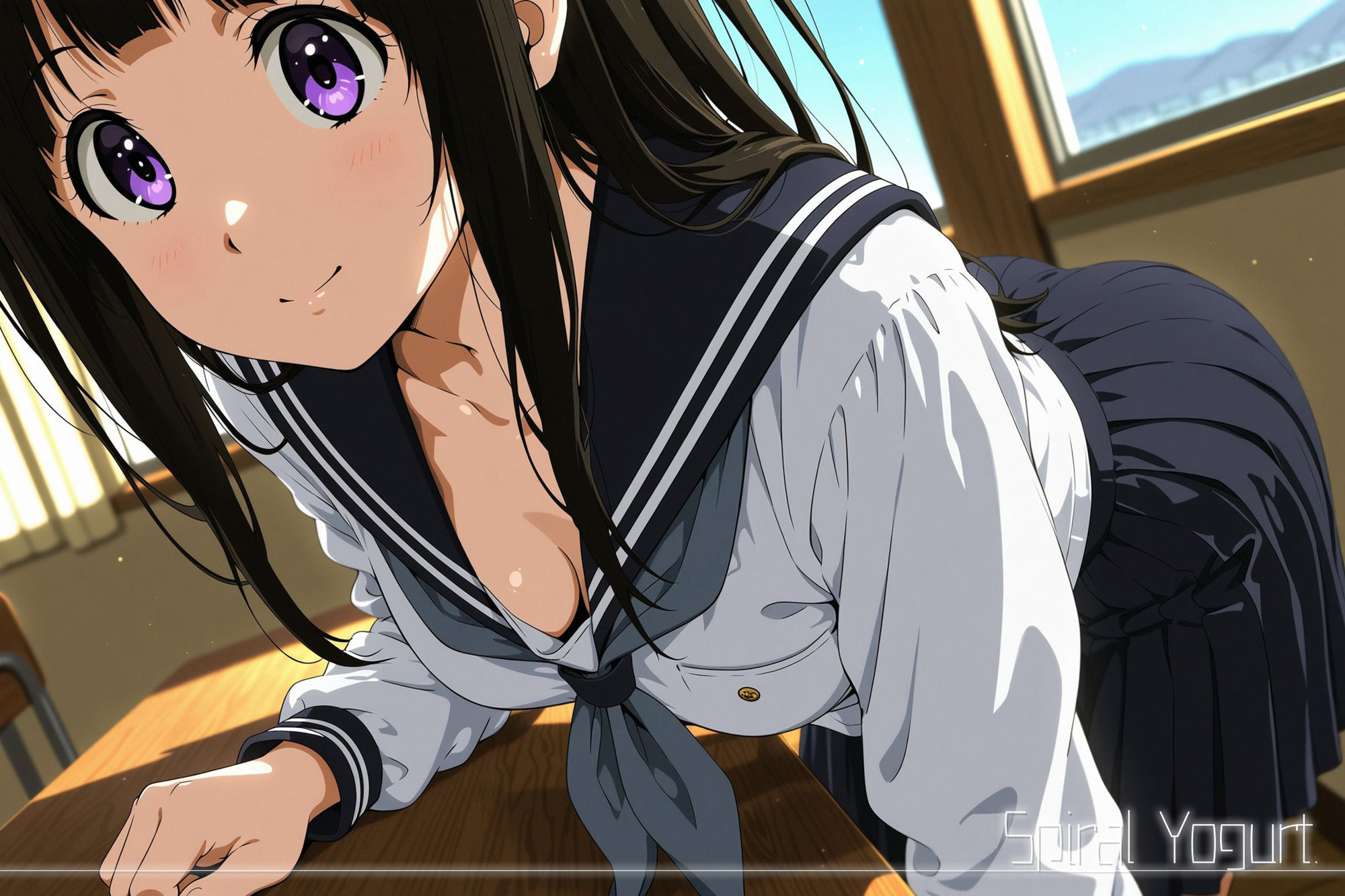 サンプル画像1:天使の翼休vol.1 -琥珀色の放課後-(Spiral Yogurt) [d_620505]