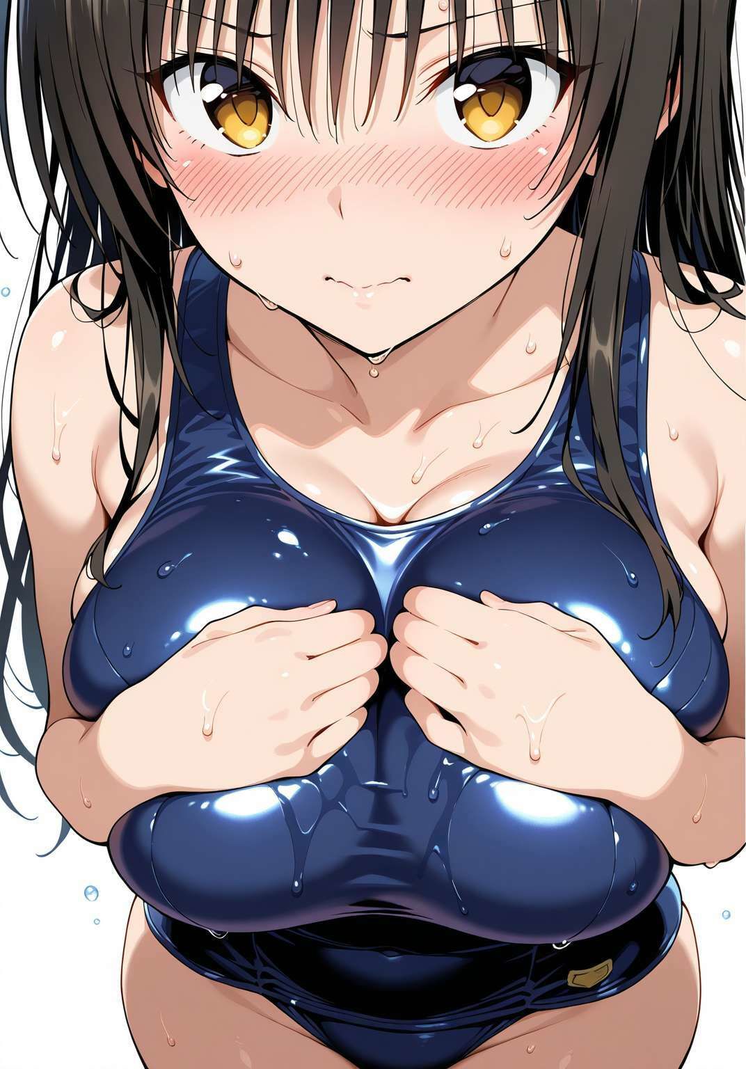 古手川唯のスク水でとろけるH(ハート) 画像2