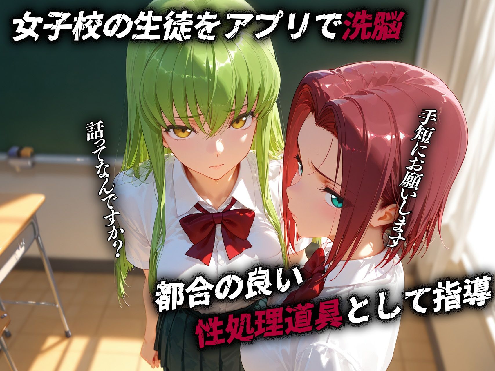 サンプル画像1:背徳教師〜コードギ◯ス〜(背徳教師) [d_620573]