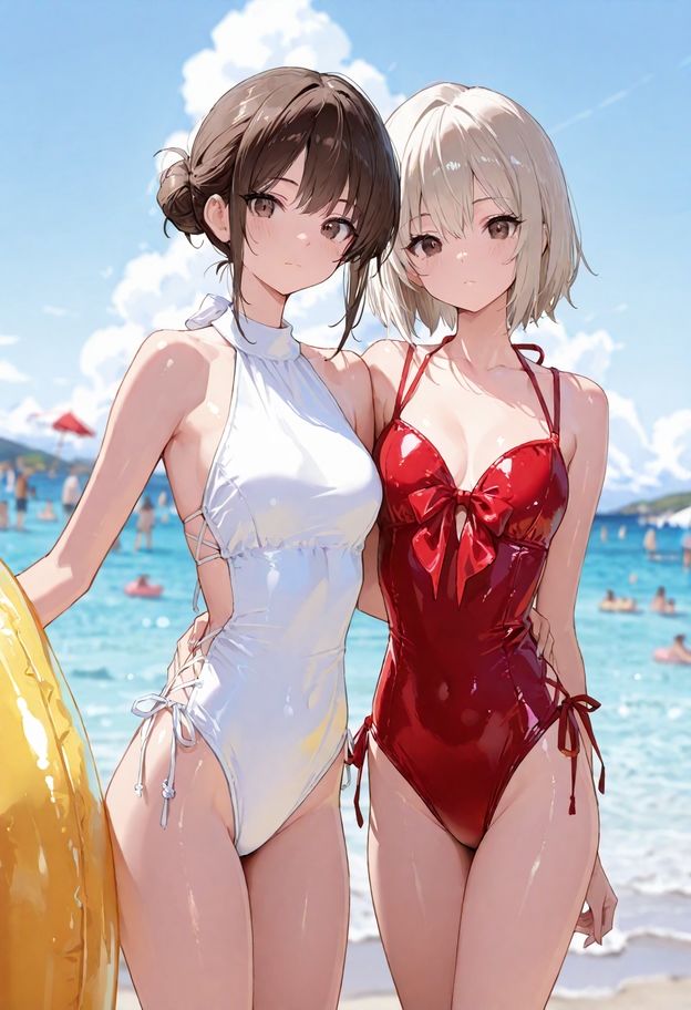 サンプル画像2:ちっぱいハートStories イディス・ティッパー 〜ビーチクリン編〜(A.IZEN) [d_620609]