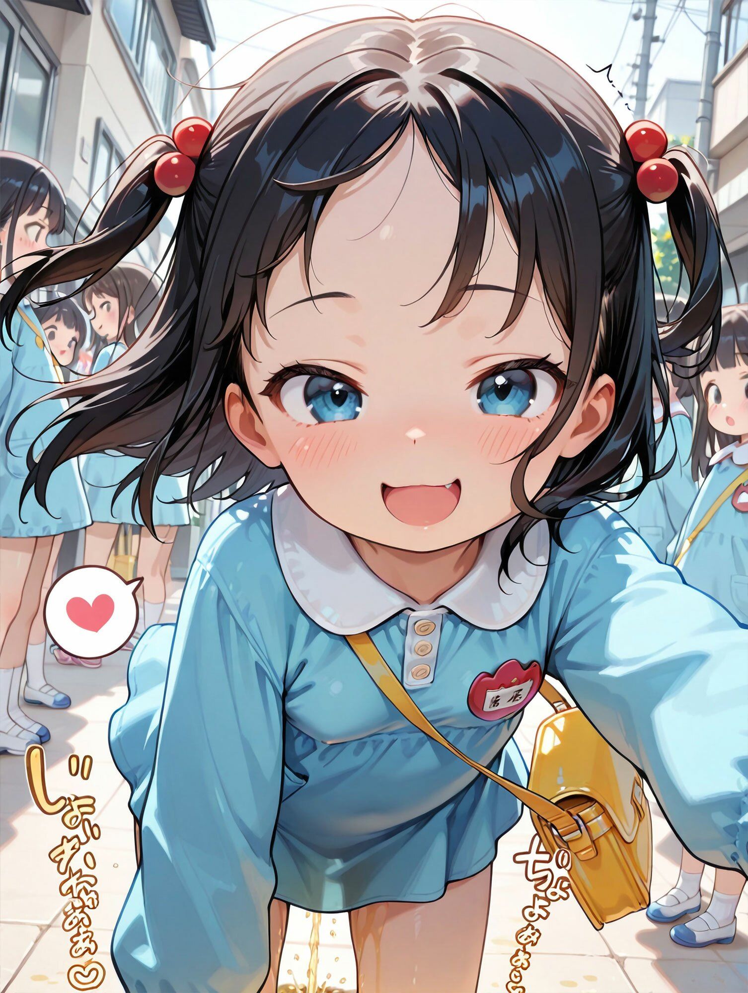 ちっぱいスモックおもらし娘たちの日常 エロ漫画8