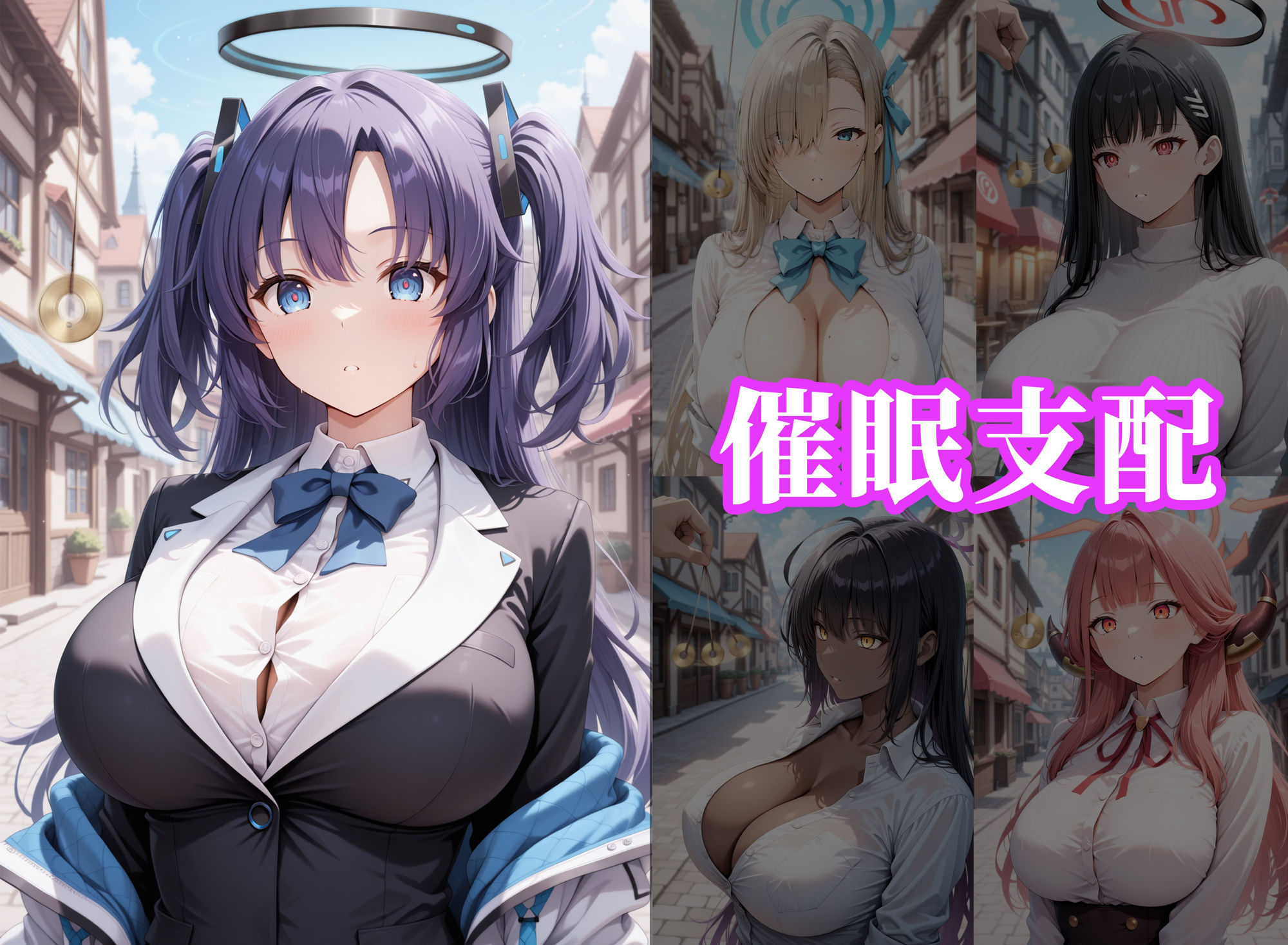 サンプル画像1:孕ませオナホ化契約 〜フ？ルー●ーカイフ？編〜(アニメ一本背負) [d_620627]