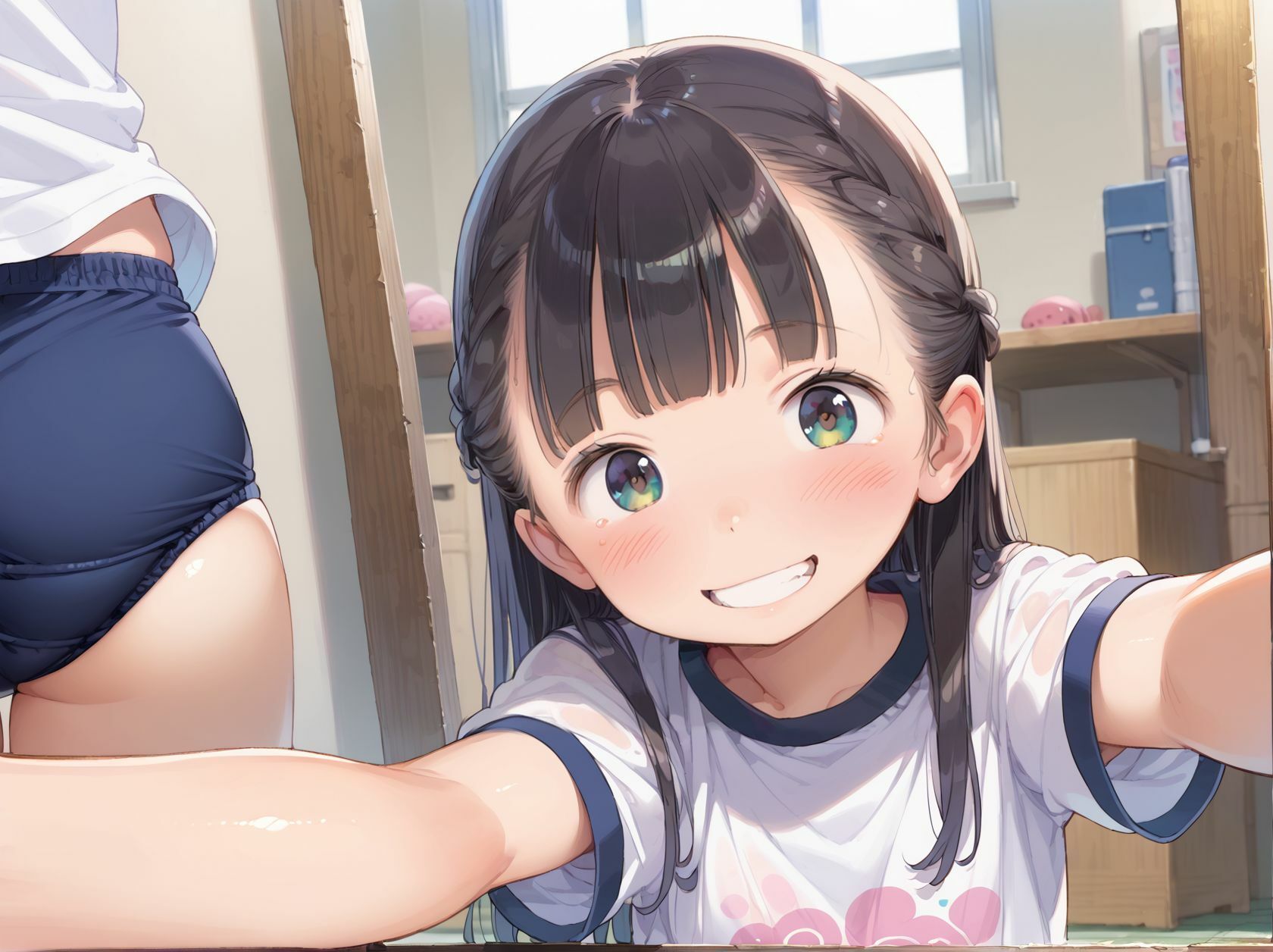 性欲学園つるぺたブルマ女子校生とやり放題の学園性活5