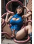 超絶リアル！！触手でヌルヌル！！ふたなりCG集 NO.13【アイパッチビキニメイド・ショートパンツ・ニット・牛柄ビキニ】180枚