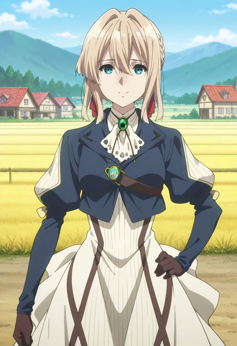 サンプル画像1:自動手記人形は発情する。 ヴァイオレット・エヴァ―ガーデン(むさこた) [d_620703]