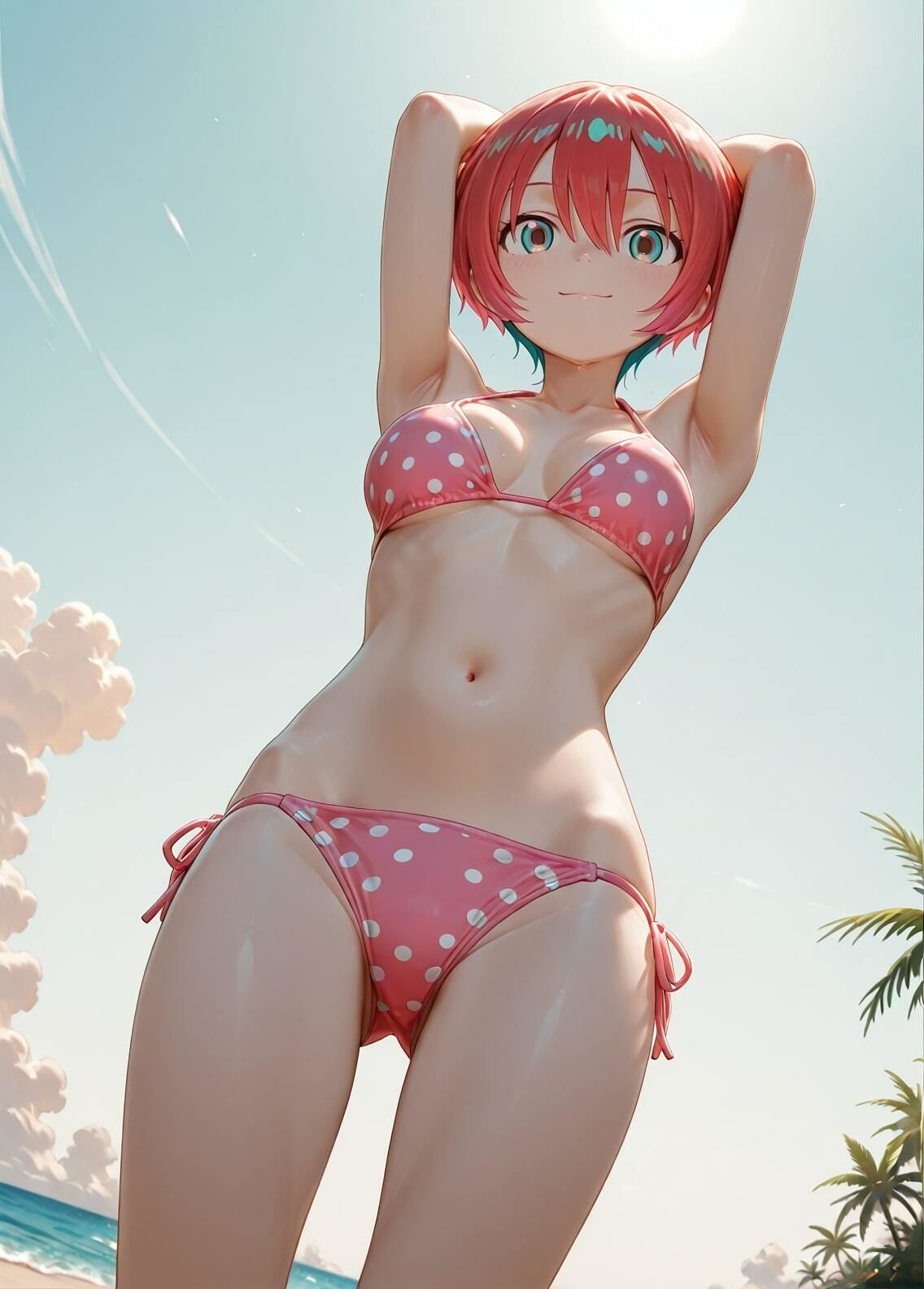 サンプル画像1:「機動戦士Gundam GQuuuuuuX」アマテ・ユズリハ セクシー写真集14（全500枚）(人の海) [d_620791]