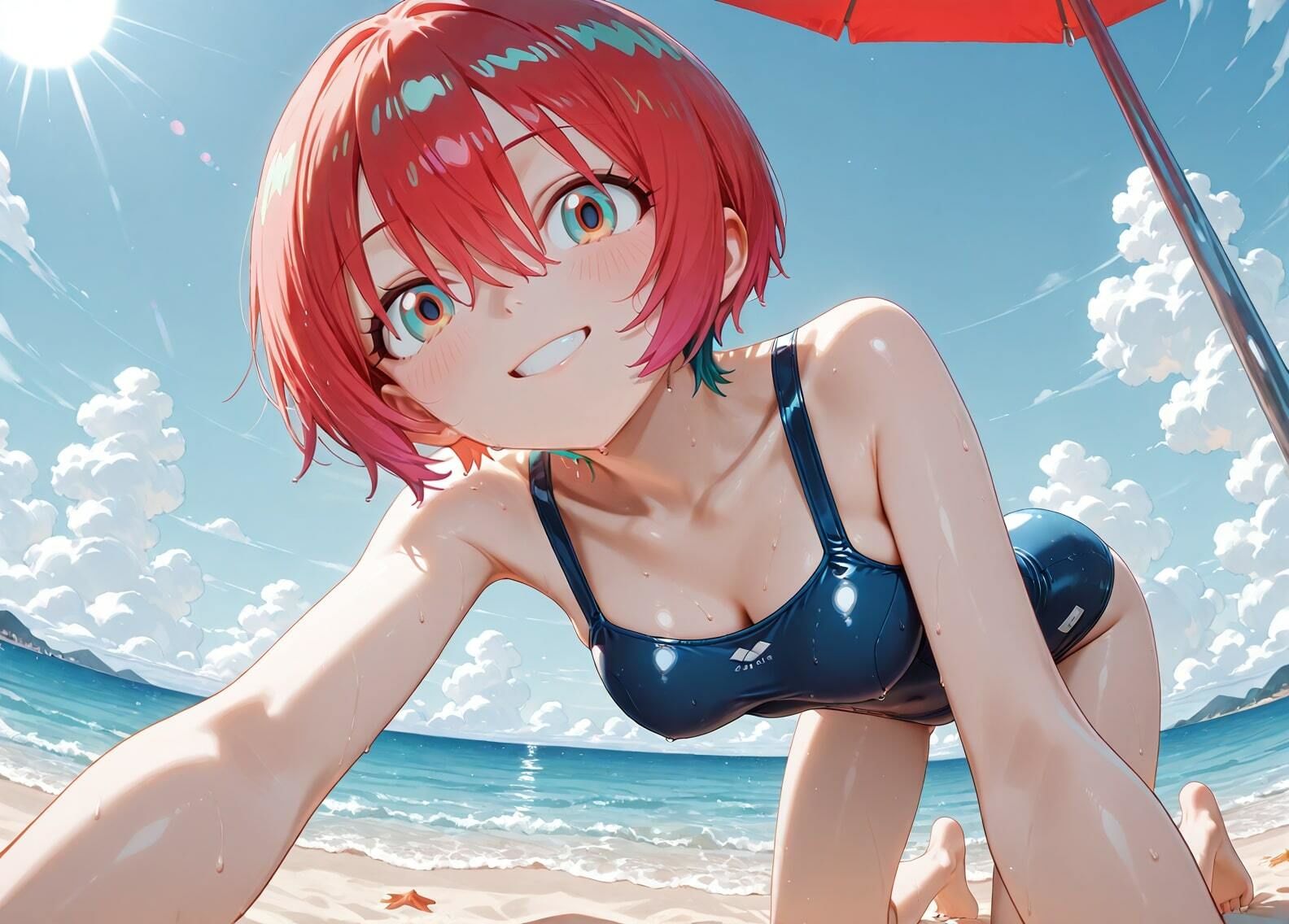 サンプル画像4:「機動戦士Gundam GQuuuuuuX」アマテ・ユズリハ セクシー写真集14（全500枚）(人の海) [d_620791]