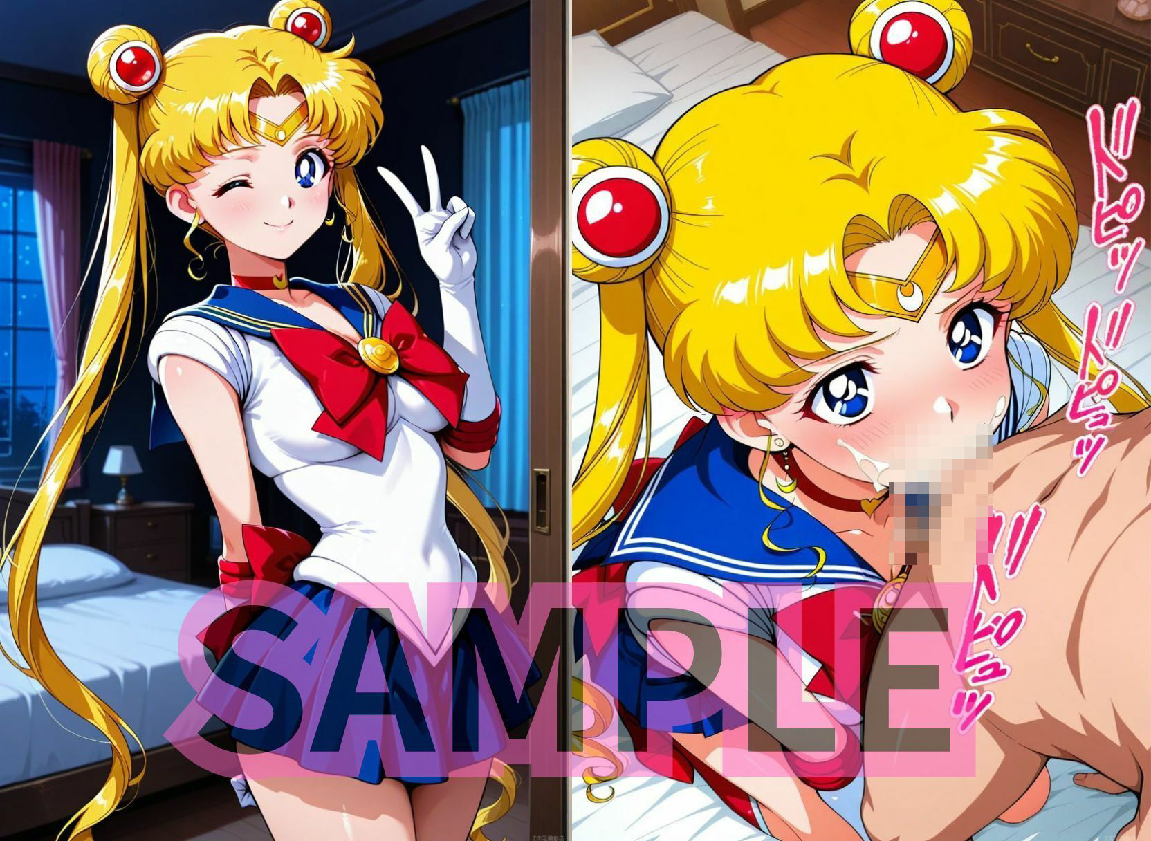 NNデリヘルセーラー○ーンです。月にかわって中出しのご褒美をお楽しみください。 画像1