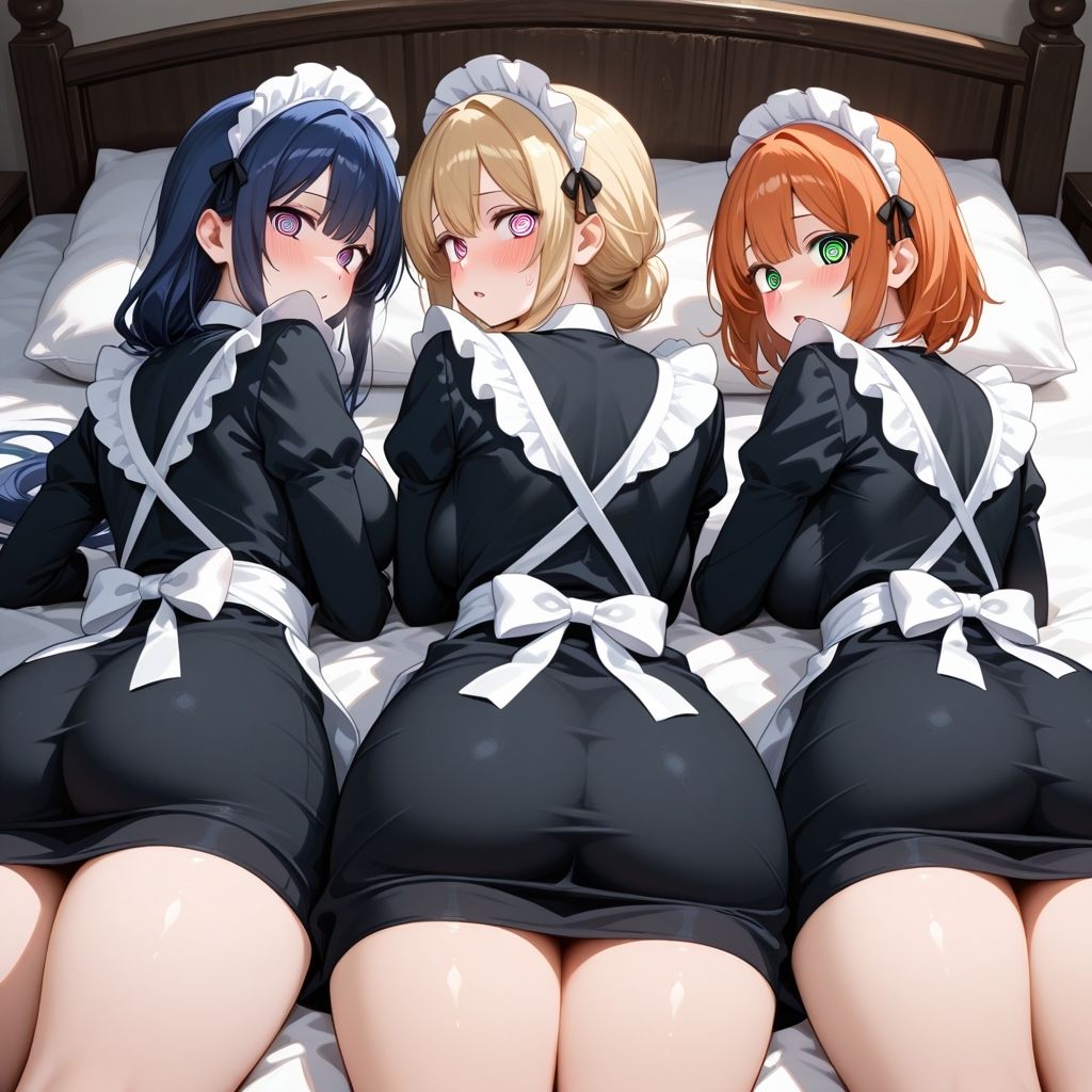 フェチコレVol.114 メイド姿の人妻たちの巨尻を眺めるだけ【枚数250枚】 画像6