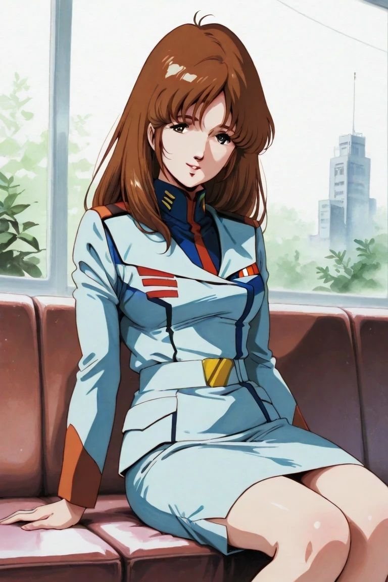 AIイラストCG集96 早〇未沙 ─ 戦火の艦内、彼女の秘めたる時間 ─ 画像1