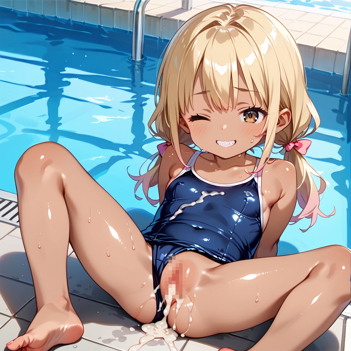 スク水ロリギャル！夏休みセックス記録パート24