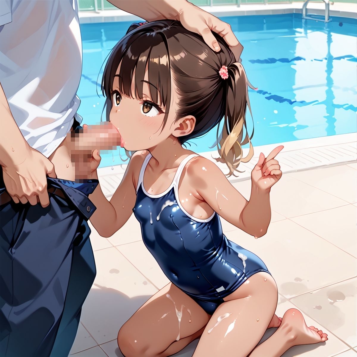 スク水ロリギャル！夏休みセックス記録パート210