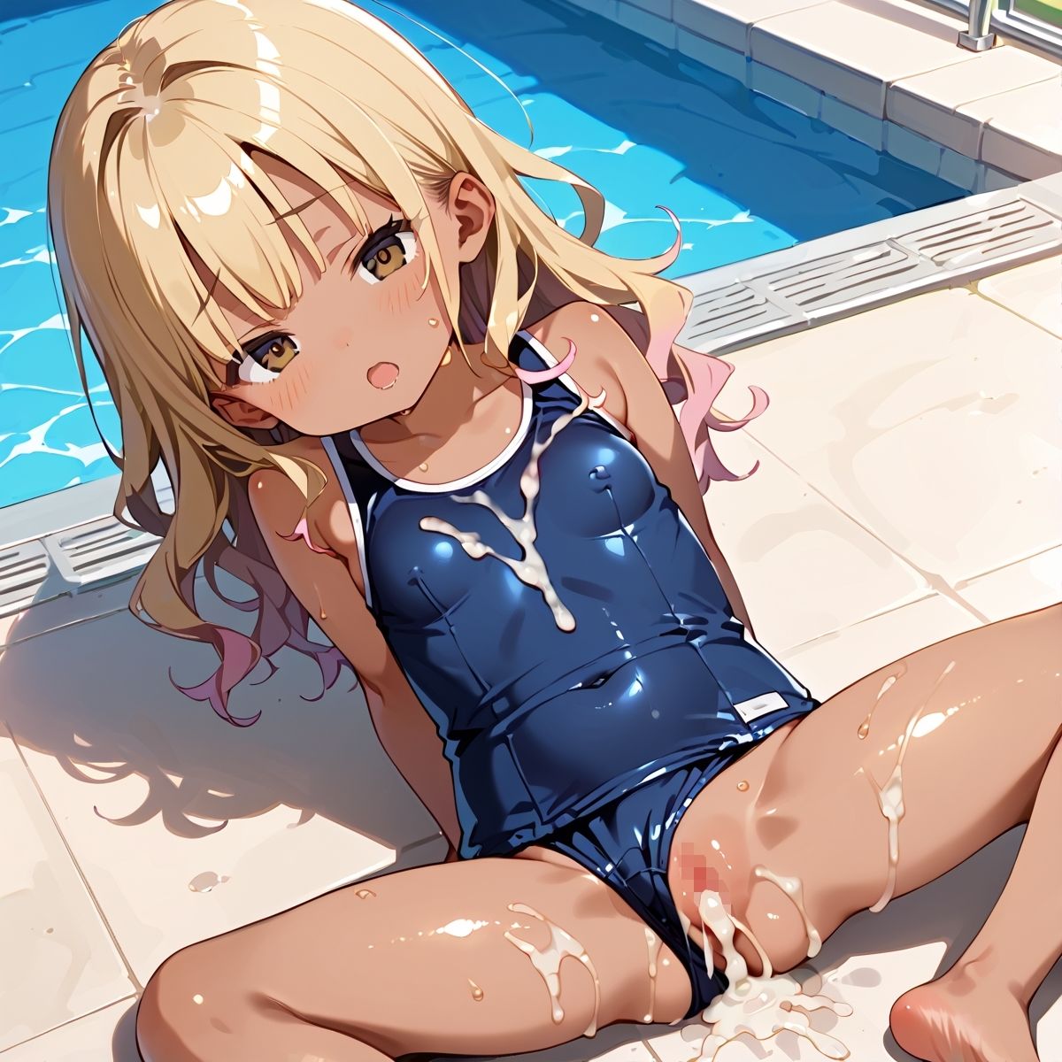 スク水ロリギャル！夏休みセックス記録パート4 Loli_Room エロ画像2
