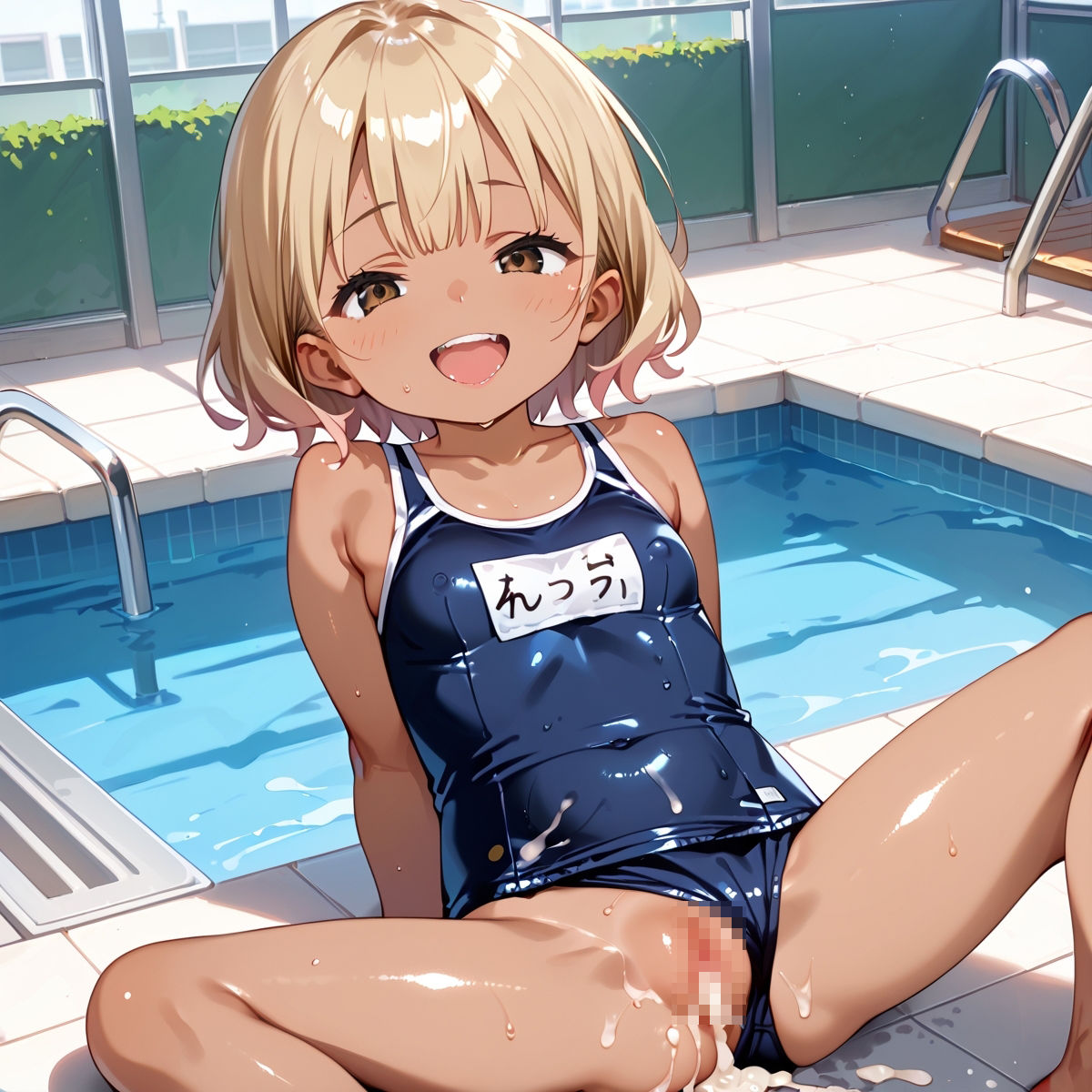 スク水ロリギャル！夏休みセックス記録パート4 Loli_Room エロ画像5