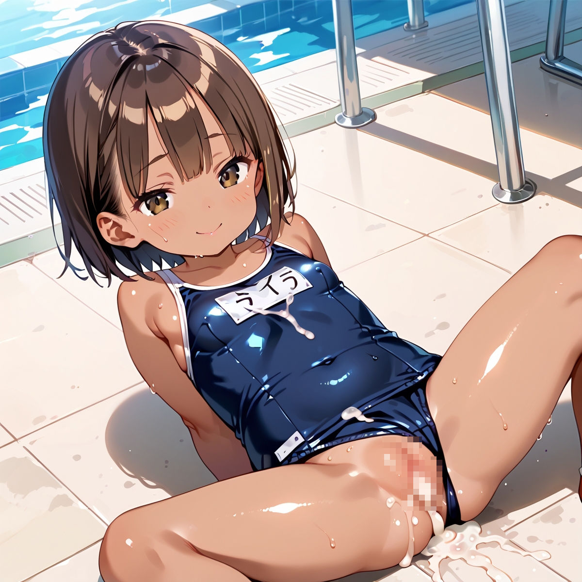 スク水ロリギャル！夏休みセックス記録パート4 Loli_Room エロ画像9