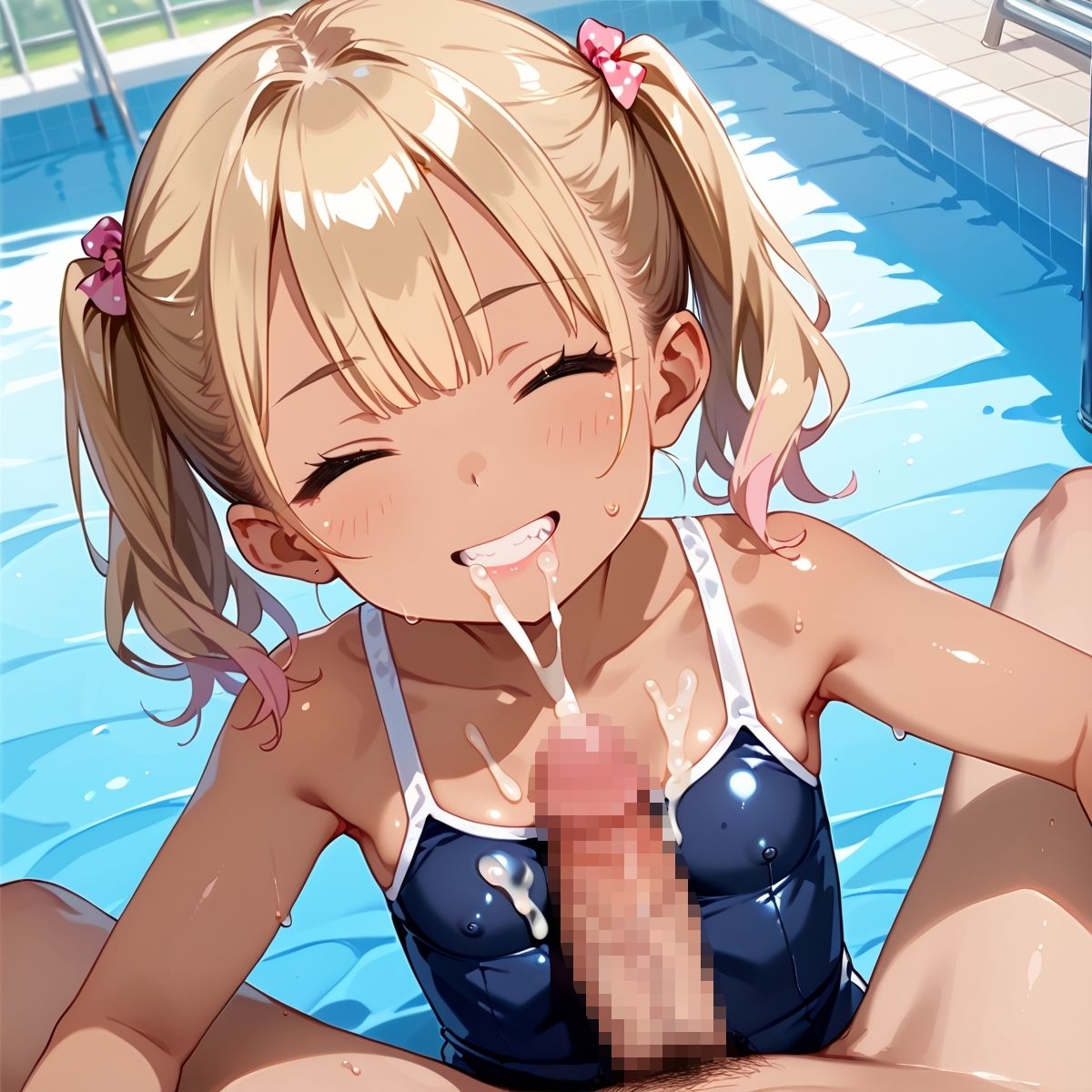 スク水ロリギャル！夏休みセックス記録パート5 Loli_Room エロ画像11