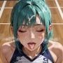 爆乳女バレ選手の過激なファンサービス2