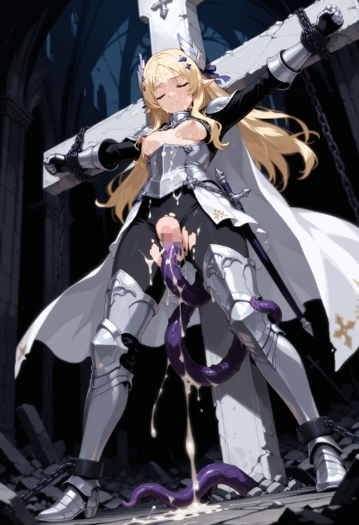 サンプル画像1:烙印聖女触手陥落(ひめらぎ工房) [d_621092]