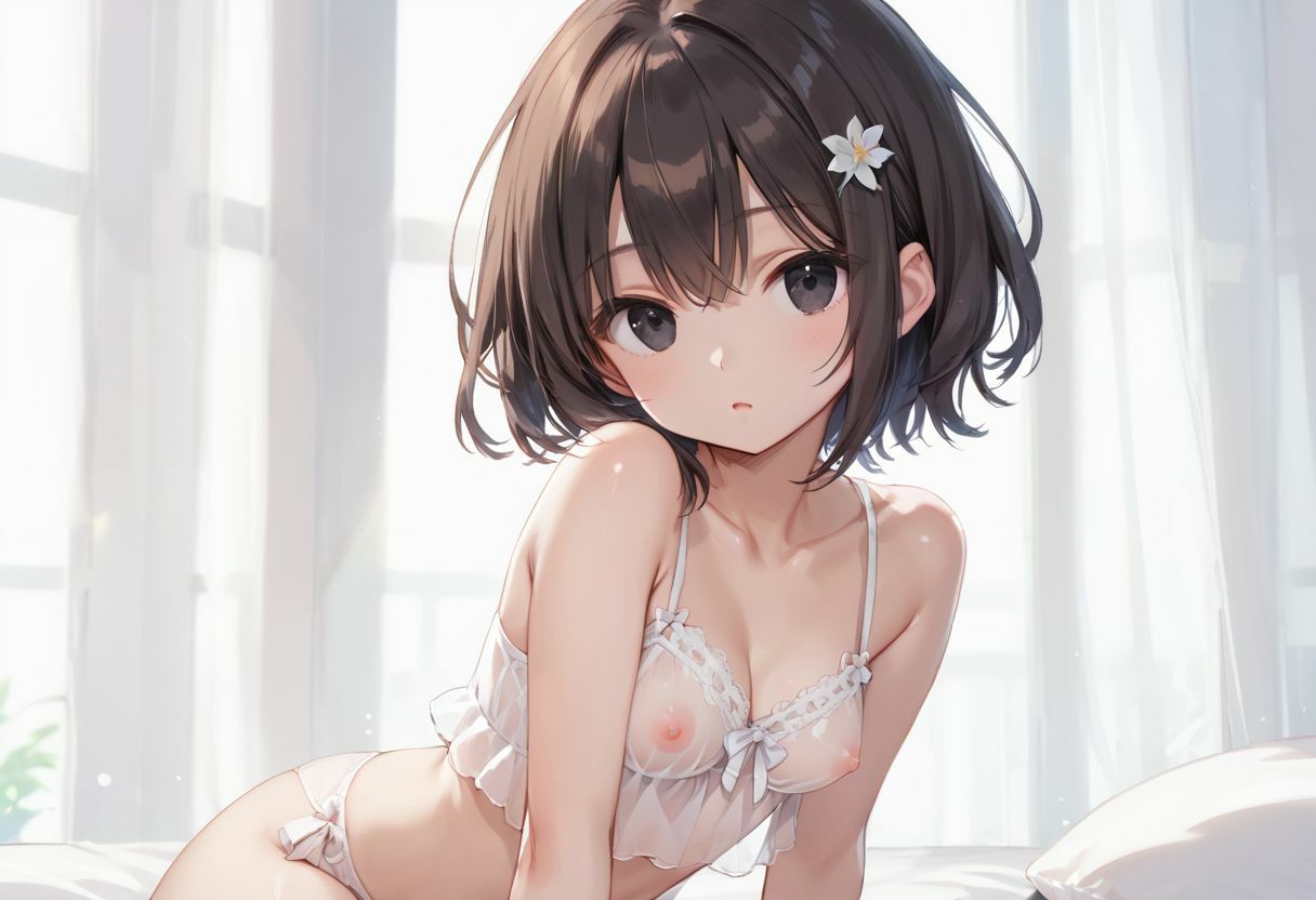 成長期のちっぱい妹がムラムラ隠せず誘ってくる4