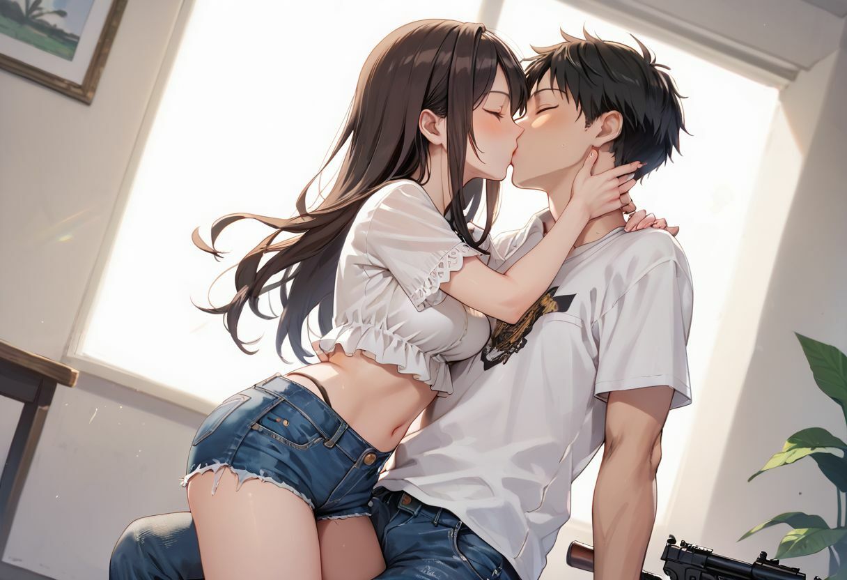 サンプル画像2:バニーガールコスプレ彼女 甘〜い喘ぎ声（はーと）イチャイチャH(ペニマラまんまん) [d_621143]