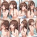 貧乳彼女にお風呂で舐めてもらった【500枚】