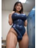 超絶リアル！！競泳水着＋黒ギャル！！ふたなりCG集 No.16【開脚・もっこり・座り・四つん這い】155枚