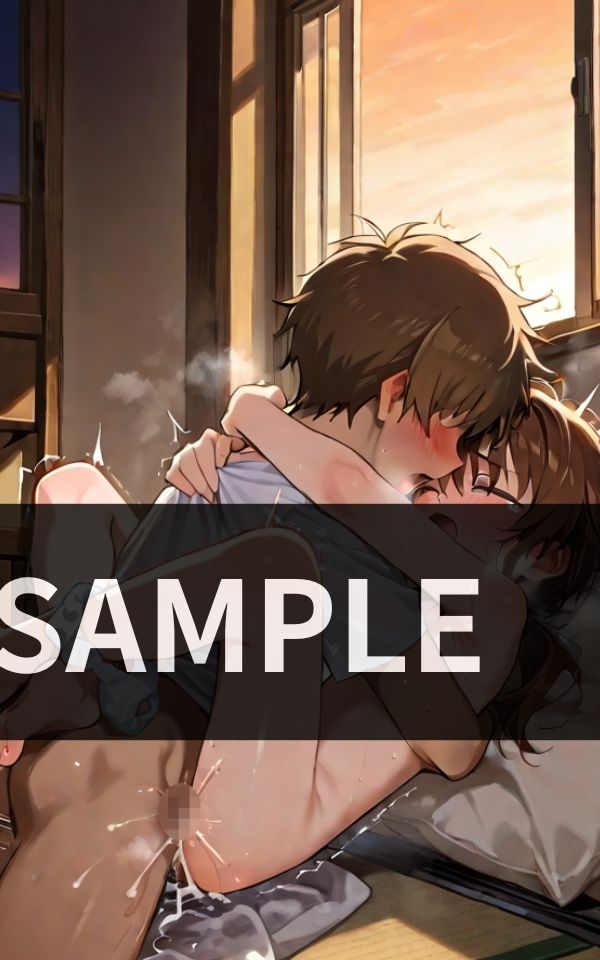 サンプル画像1:童貞と処女が 出会って1ヶ月 ほぼ毎日中出し中。(肉筆まんが堂) [d_621319]