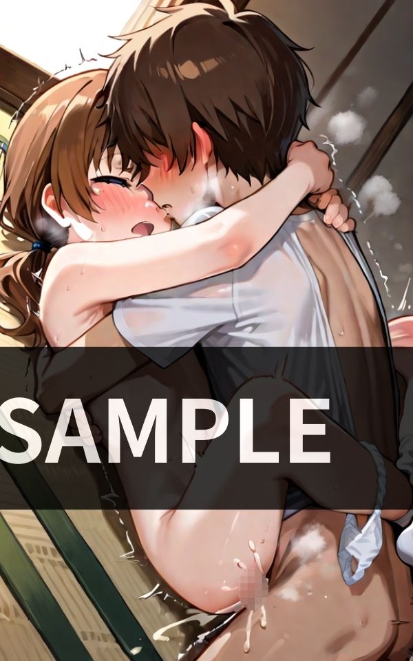 サンプル画像3:童貞と処女が 出会って1ヶ月 ほぼ毎日中出し中。(肉筆まんが堂) [d_621319]