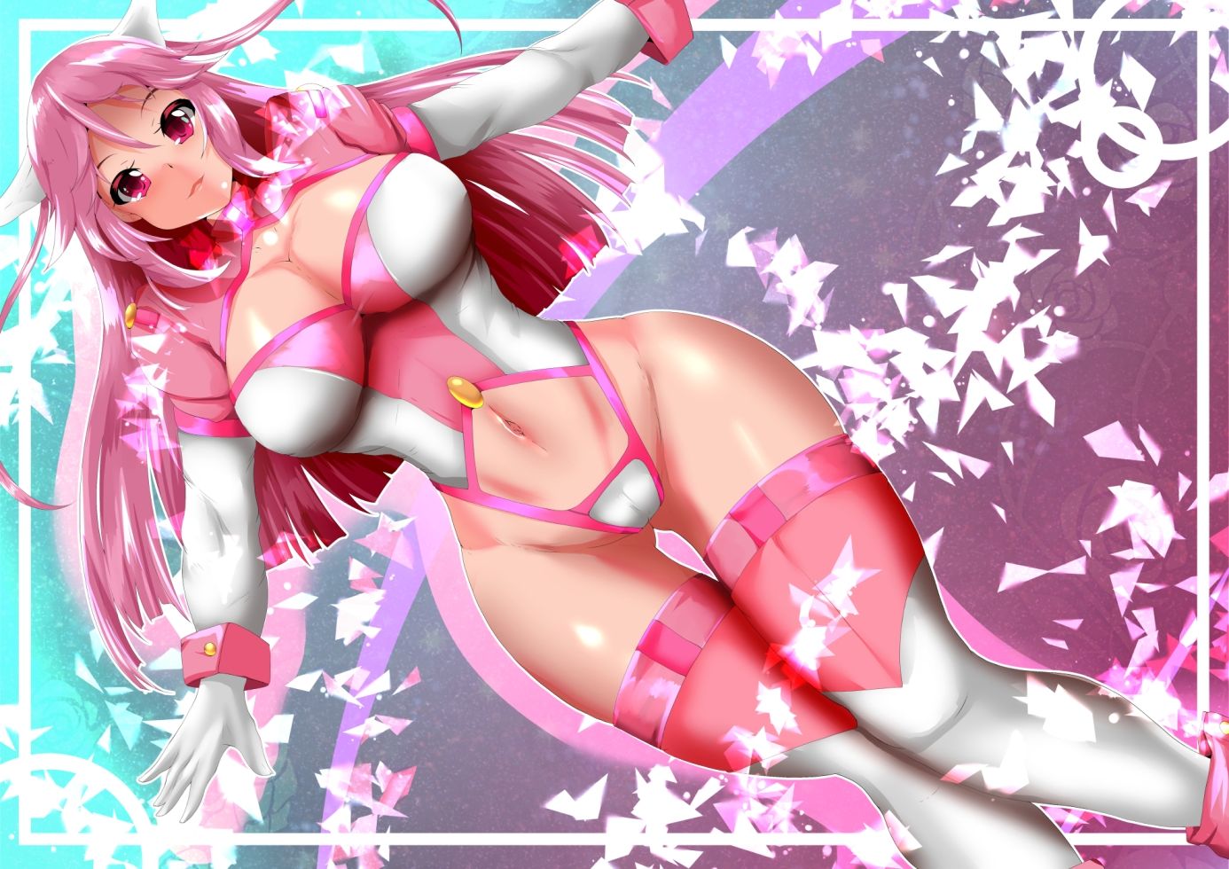 サンプル画像3:脅迫の聖戦士  セイレーンリリー(山川田楽) [d_621341]