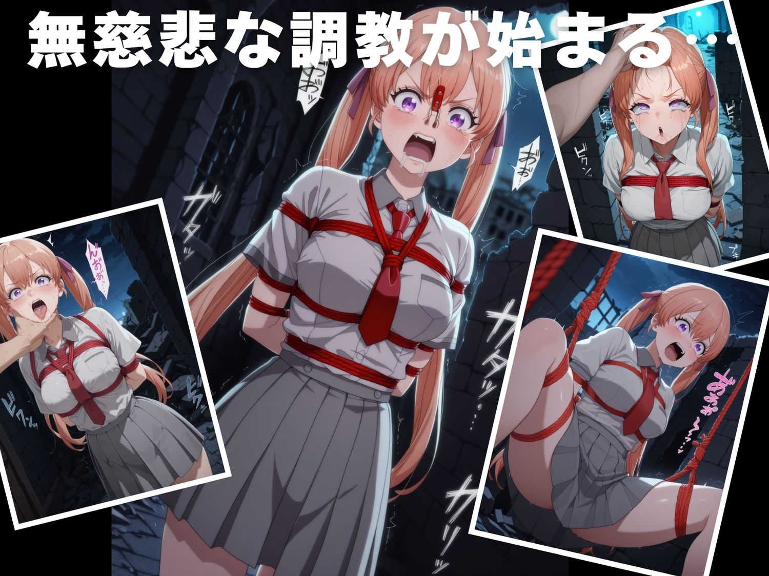 サンプル画像2:【調教・拘束・触手】天● エリカ(月夜の工房) [d_621424]