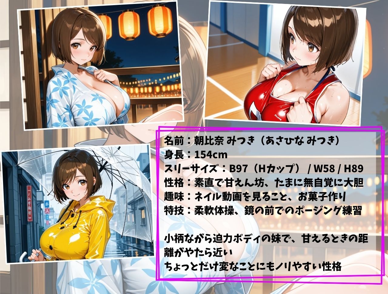 サンプル画像2:爆乳妹ちゃんはお兄ちゃんをイかせたい！(どまんなか) [d_621496]