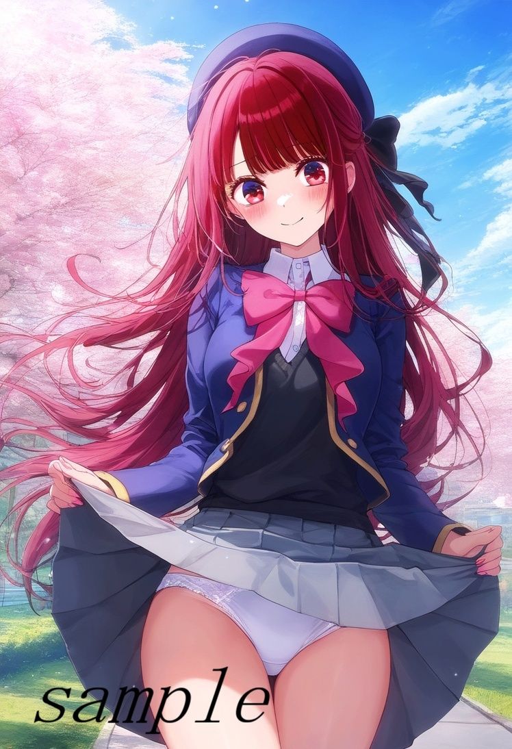 サンプル画像2:推し〇子 有〇かなCG集(四等分くらいのアイドル) [d_621556]