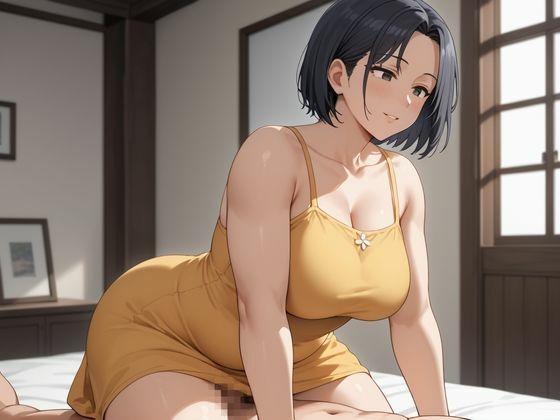 サンプル画像3:発情人妻に精液を全て搾りとられた(しろいか) [d_621650]