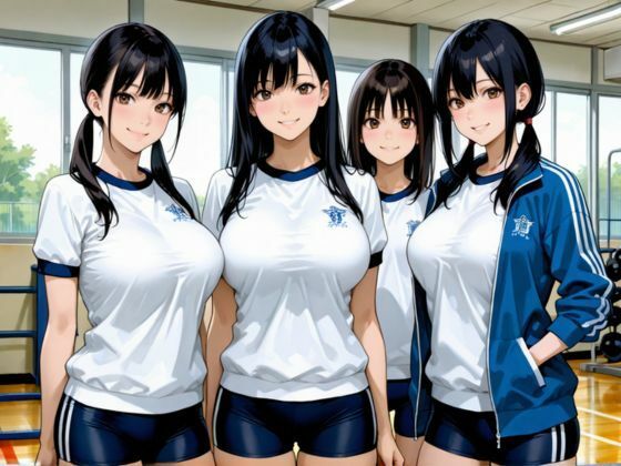 サンプル画像1:放課後は淫乱JKたちの生ハメ乱交天国(つるむち屋) [d_621719]