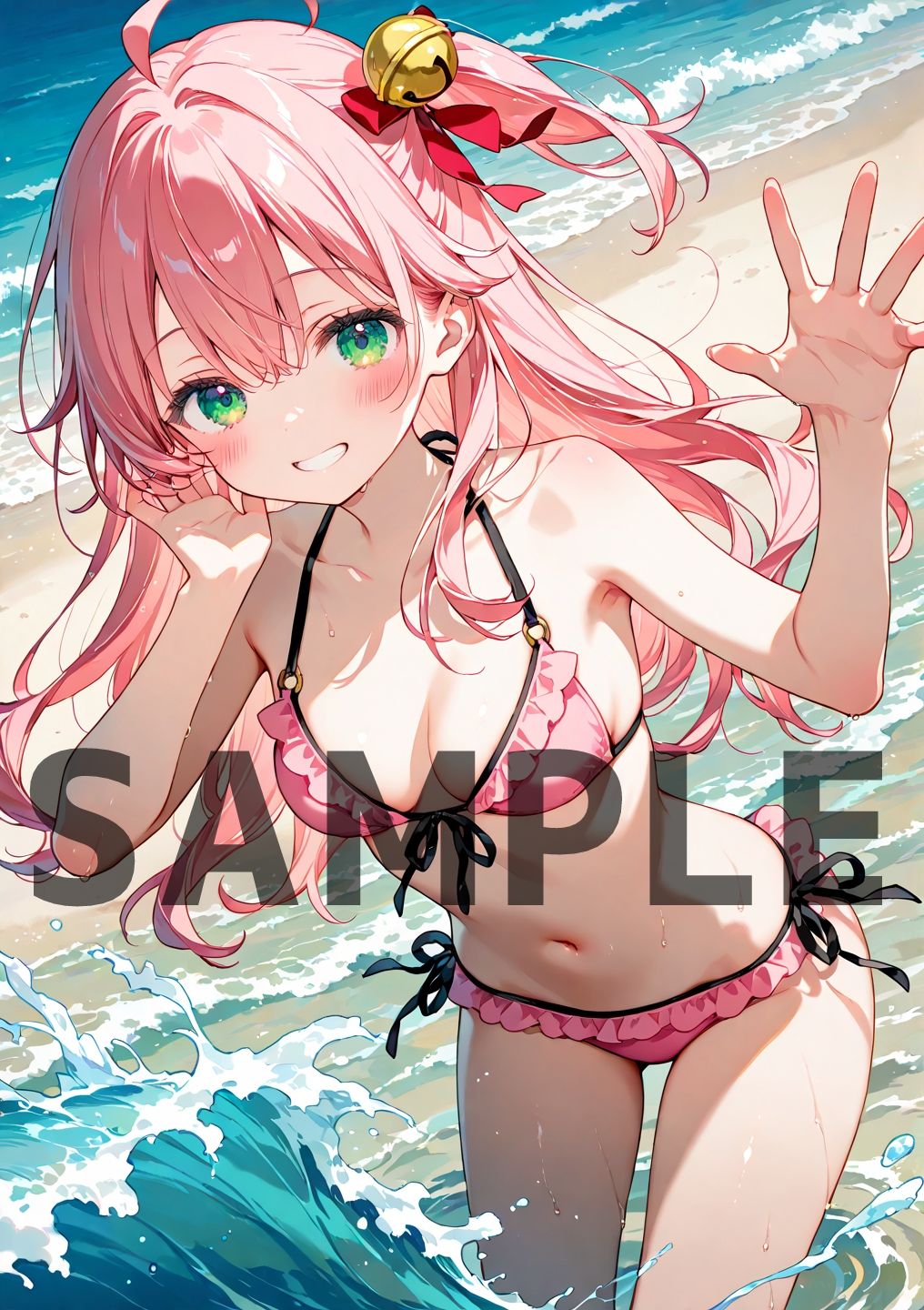 水着さくらみことビーチSEX 画像1