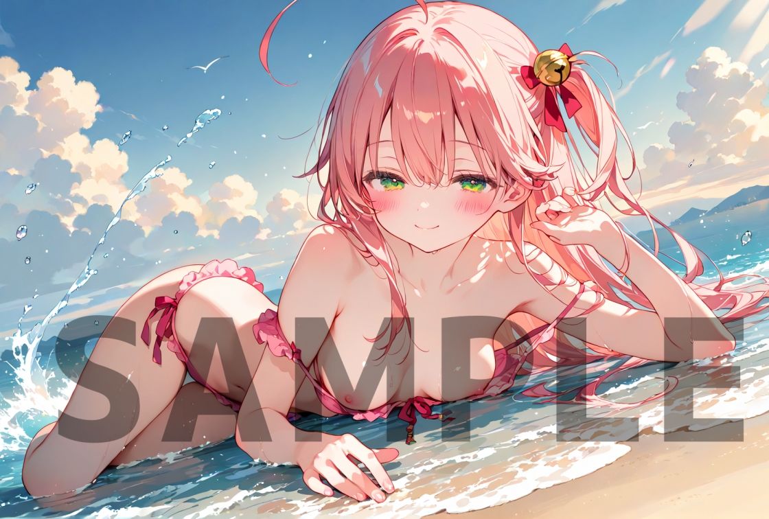 サンプル画像2:水着さくらみことビーチSEX(K-WORKS) [d_621784]