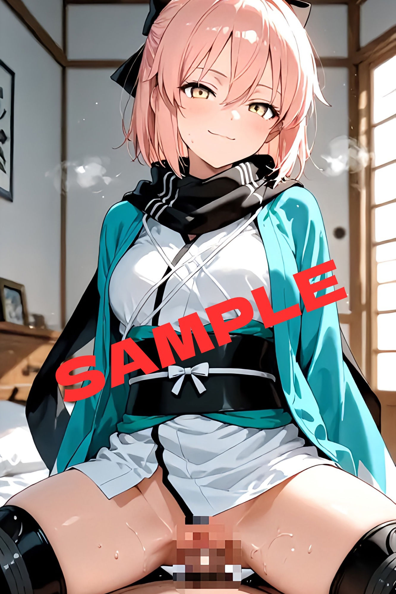 サンプル画像4:搾精魔力補給 沖田総司(かわいあい) [d_621794]