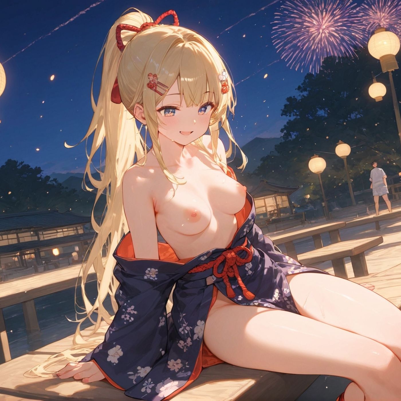 サンプル画像1:浴衣、、、どう？【浴衣美少女三の外出編厳選CG500枚収録】(アオとハル) [d_621848]