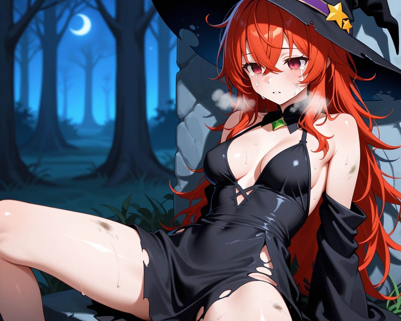 サンプル画像1:魔女狩り〜追い出された女へ無責任セックス〜(たからかね出版) [d_621915]