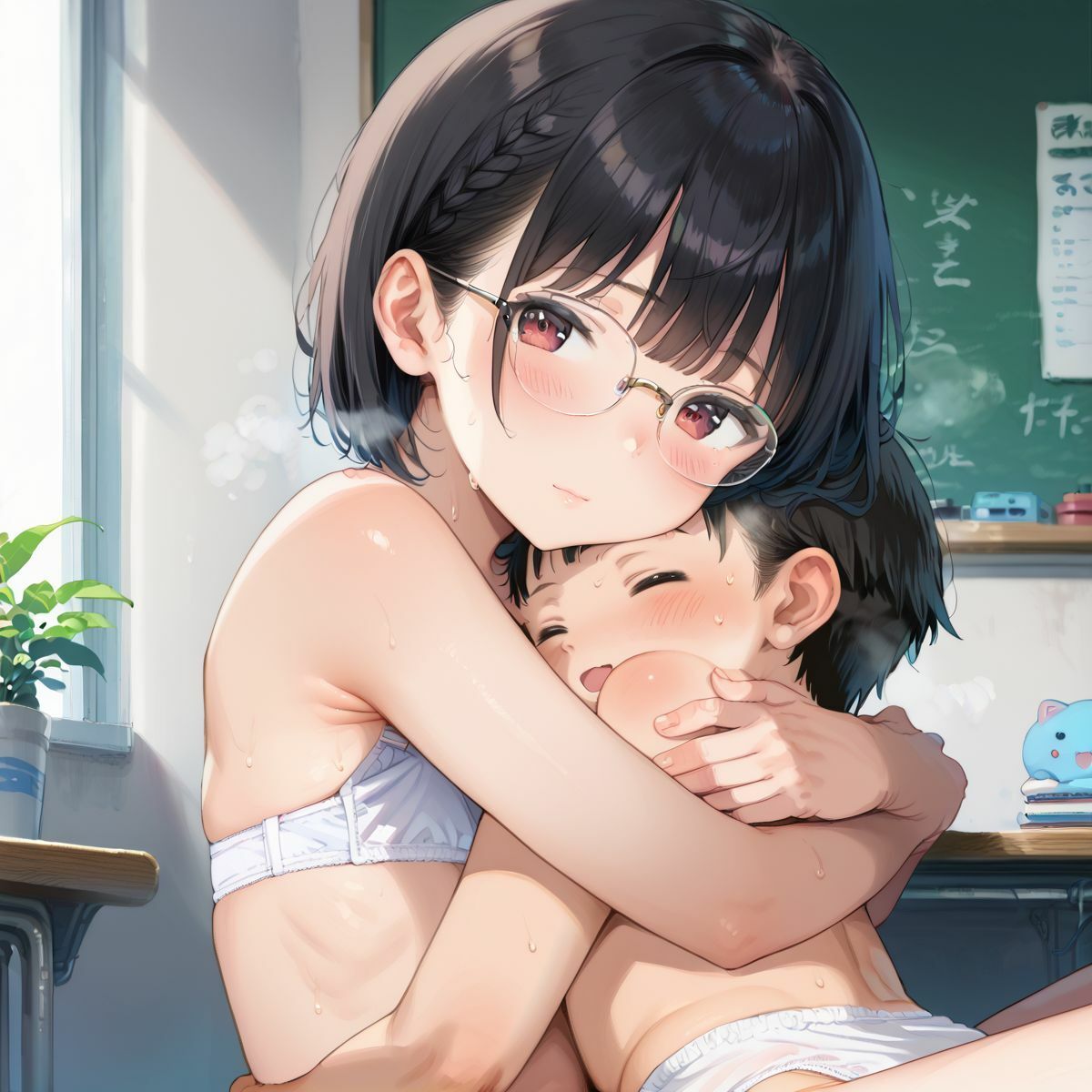 サンプル画像3:純粋無垢なちっぱい少女は白下着しか着ない05(ロリもち) [d_621944]