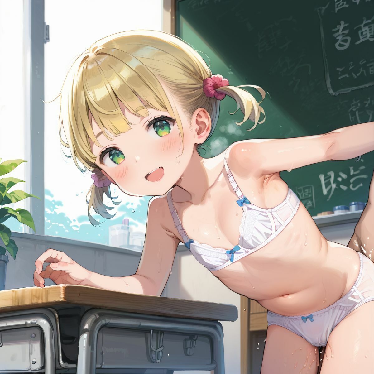 純粋無垢なちっぱい少女は白下着しか着ない06 画像7