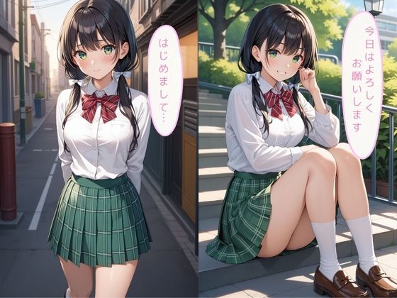 サンプル画像2:同級生では物足りない美少女J〇が放課後にパパ活！〜清楚JK編〜(いちごパイ) [d_621983]