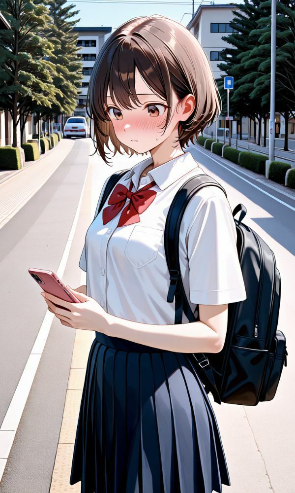クラス美女が野外中出し  〜どんな場所でも開放的なS◯X〜 画像1